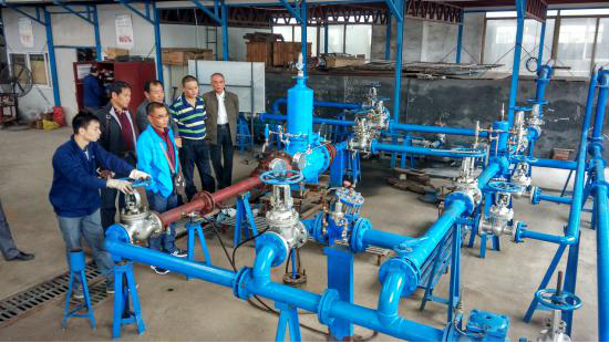 減壓閥運(yùn)行模擬測試